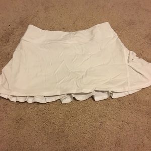 Lululemon ruffle tennis/running skirt